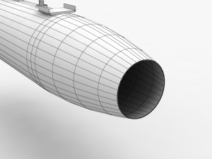rocket launcher ub-16-57 Modèle 3D
