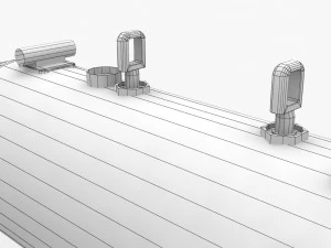 火箭发射器 UB-16-57 3D 模型
