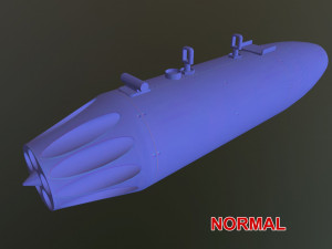 rocket launcher ub-16-57 Modèle 3D