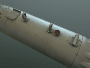 rocket launcher ub-16-57kv 3D Model