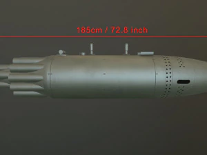 rocket launcher ub-16-57kv 3D Model