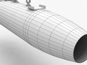 rocket launcher ub-16-57kv 3D Model