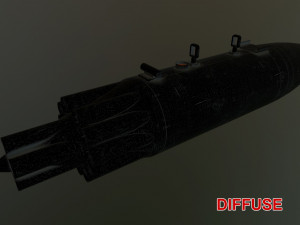 rocket launcher ub-16-57kv Modelo 3D