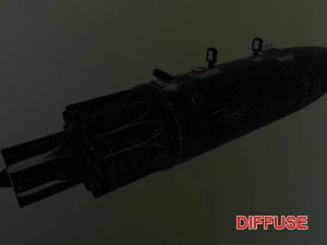 rocket launcher ub-16-57kv 3D Model