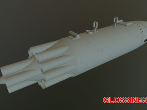 rocket launcher ub-16-57kv Modelo 3D