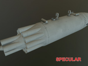 rocket launcher ub-16-57kv Modelo 3D