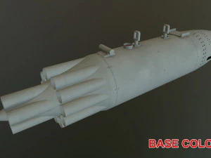 rocket launcher ub-16-57kv 3D Model