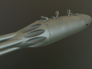 rocket launcher ub-16-57um 3D 모델