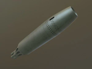 rocket launcher ub-16-57um 3D Model