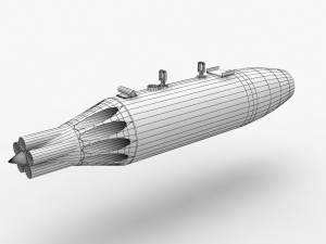 rocket launcher ub-16-57um 3D 모델