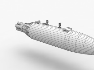 rocket launcher ub-16-57um 3D 모델