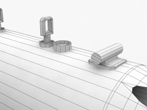 rocket launcher ub-16-57um 3D Model