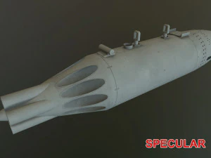 rocket launcher ub-16-57um 3D Model
