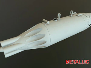 rocket launcher ub-16-57um 3D Model