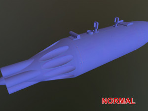 rocket launcher ub-16-57um 3D 모델