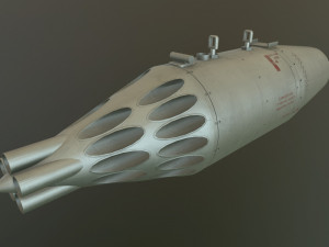 rocket launcher ub-32a 3D Model