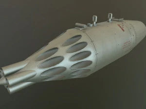 Rocket Launcher UB-32A --131-- 3D Model