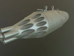 Rocket Launcher UB-32A --131-- 3D Model