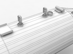 rocket launcher ub-32a 3D Model