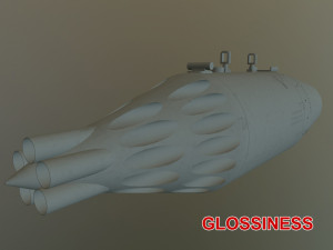 rocket launcher ub-32a 3D Model