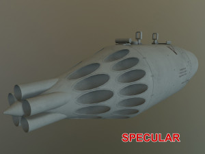 rocket launcher ub-32a 3D Model