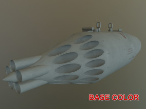 rocket launcher ub-32a 3D Model