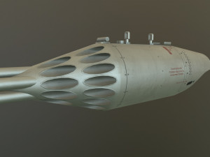 rocket launcher ub-32a-24 Model 3D