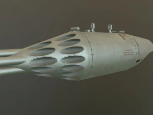 Rocket Launcher UB-32A-24 --96-- 3D Model