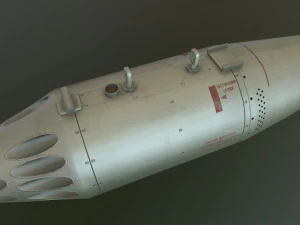 Rocket Launcher UB-32A-24 --96-- 3D Model