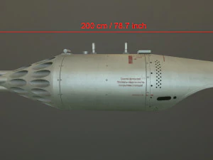 Rocket Launcher UB-32A-24 --96-- 3D Model