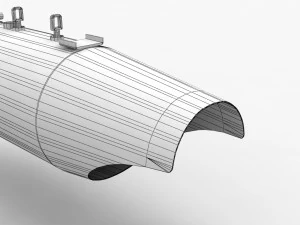 Rocket Launcher UB-32A-24 --96-- 3D Model