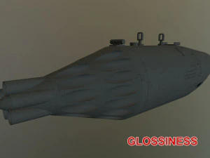 Rocket Launcher UB-32A-24 --96-- 3D Model