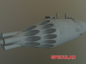 rocket launcher ub-32a-24 Model 3D