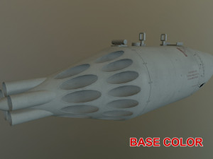 rocket launcher ub-32a-24 Model 3D