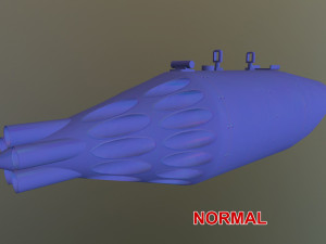 rocket launcher ub-32a-24 Model 3D