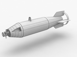 bomb p-50t 3D Model