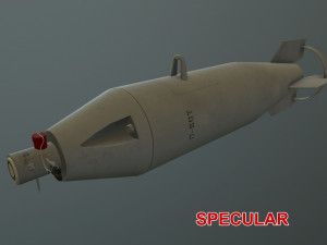 bomb p-50t 3D Model