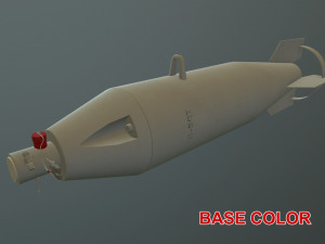 bomb p-50t 3D Model