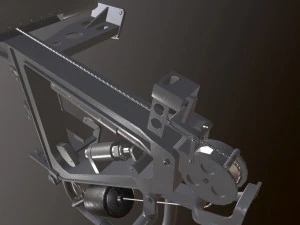 verricello gpl-150m Modello 3D