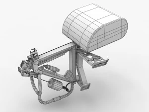 verricello gpl-150m Modello 3D