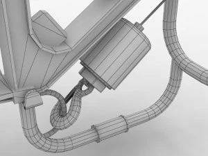 verricello gpl-150m Modello 3D