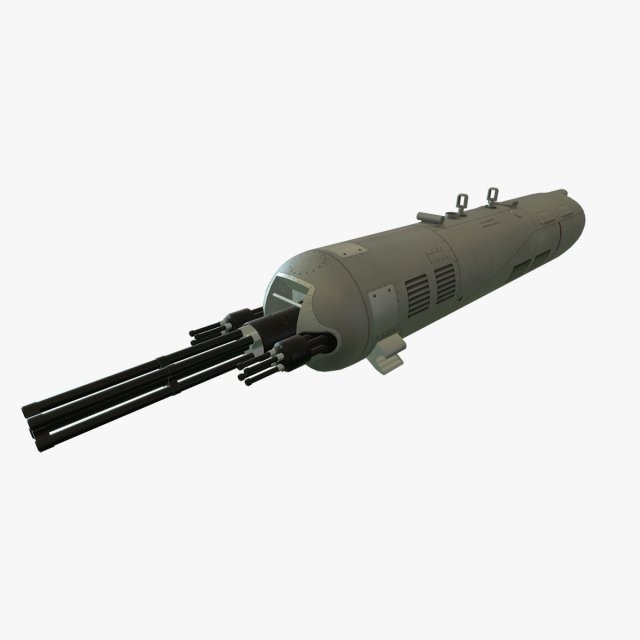 pod guv-8700 3D Model .c4d .max .obj .3ds .fbx .stl .blend 