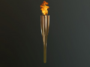 tokyo 2020 olympic torch Modello 3D