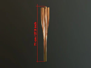 torcia olimpica di tokyo 2020 Modello 3D