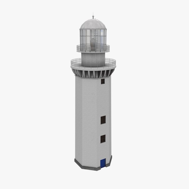 light house doobskiy 3D Model .c4d .max .obj .3ds .fbx .stl .blend 