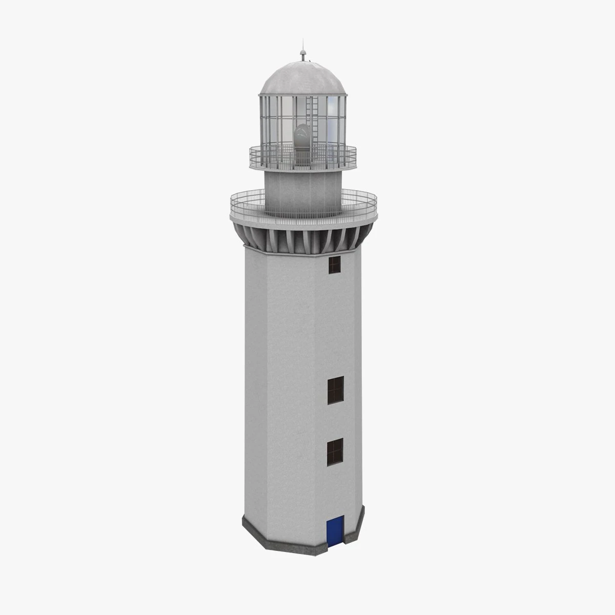 Lighthouse Doobskiy --188-- 3D Model .c4d .max .obj .3ds .fbx .stl .blend 