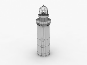 light house doobskiy 3D Model