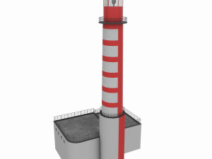 light house east mall 3D Model