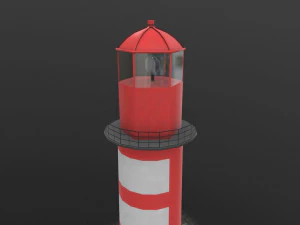 light house east mall 3D Model