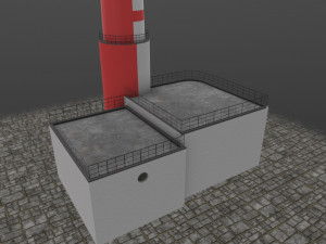 light house east mall Modèle 3D